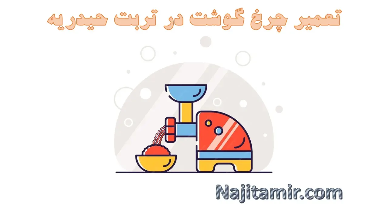 تعمیر چرخ گوشت در تربت حیدریه
